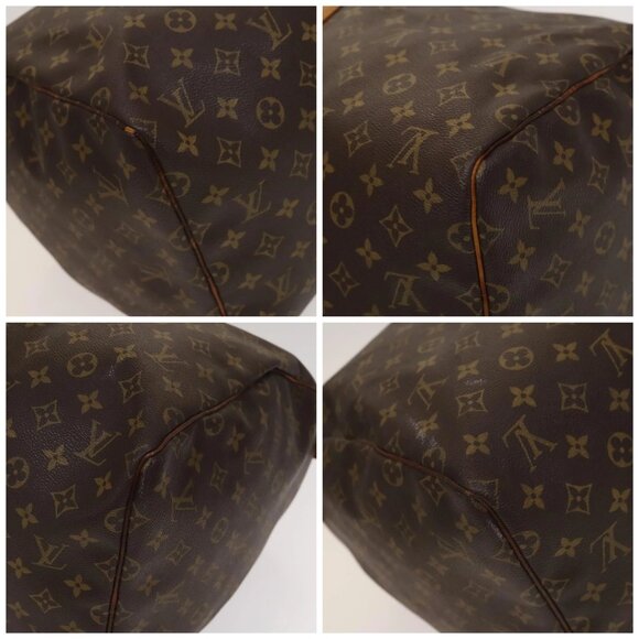 LOUIS VUITTON Monogram Keepall 55 Boston Bag M41424 LV Auth 131773 - Picture 16 of 16